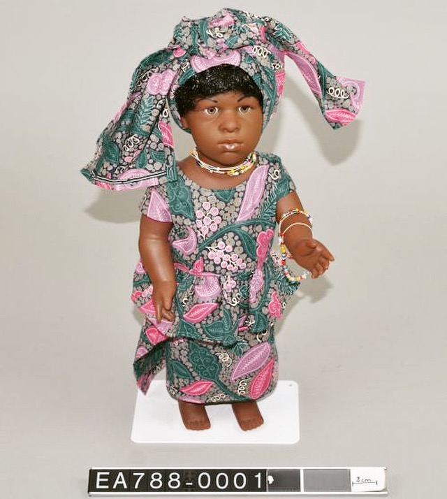 Ghana, doll, representation, toys, politics, denmark, play, moesgaard, moesgaard museum